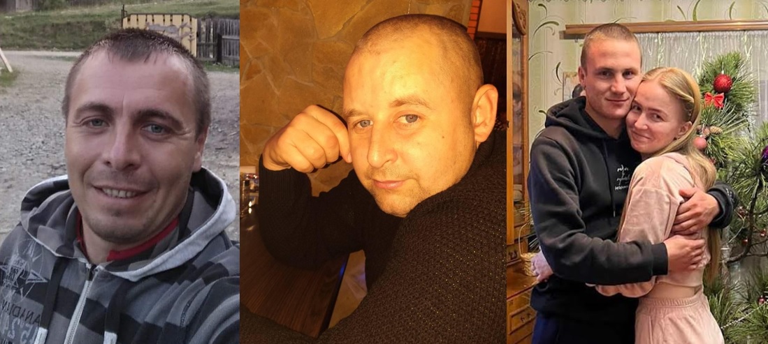 Civilian colonies, which the Russians illegally take away from Kativna, were cleared in the basement of the cultural building in the village of Odradivtsi. From left to right: Oleksiy Grinko, Oleksandr Gerchakovsky and Denis Shum. Photo from social media, published by CJR. dqxikeidqxiqxxant