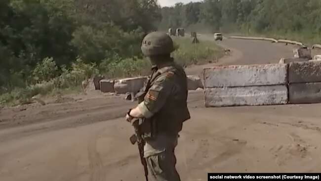 Город Олешки на левом берегу Херсонщины, затопленный в результате уничтожения Каховской ГЭС, 10 июня 2023 года