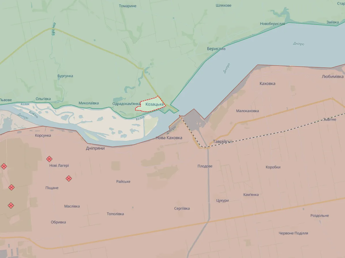 The Russians shelled Kozatske and Huge in the Kherson region: there are wounded and destruction dqxikeidqxitkant