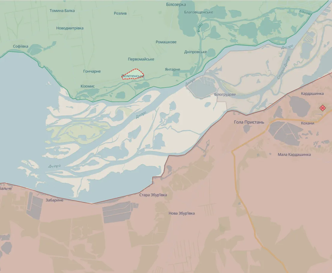 The Russians shelled Kozatske and Huge in the Kherson region: there are wounded and destruction