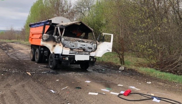 The enemy attacked a civilian truck with a drone in the Sumy region, the driver died eiddixqidqhant