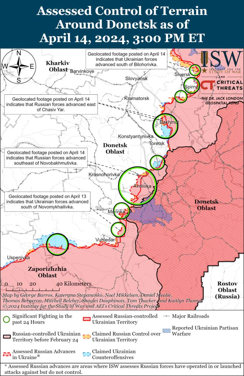 The Ukrainian Armed Forces advanced in the area of Kreminnaya and Novomikhailovka: ISW maps
