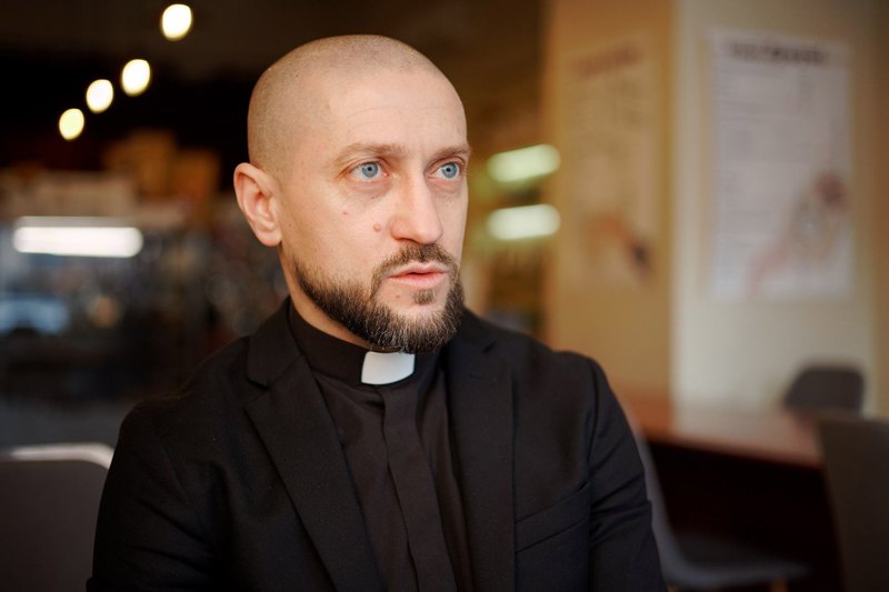 Заместитель руководителя департамента военного капелланства Патриаршей курии Украинской греко-католической церкви Андрей Зелинский