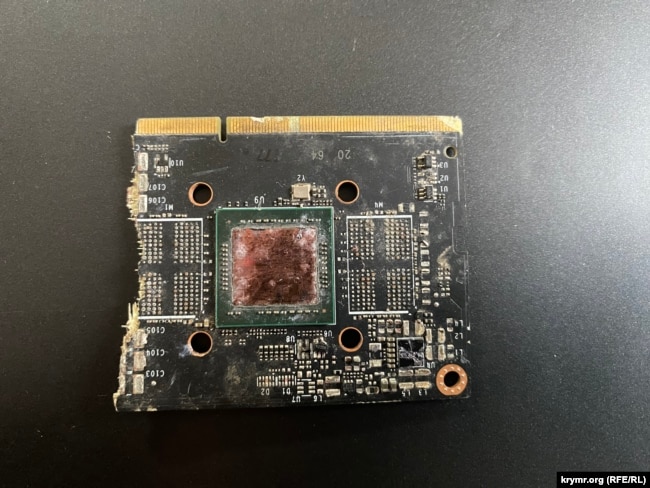 Мікропроцесорний модуль NVIDIA Jetson TX2, який було встановлено на «Ланцеті» (сторона 2)