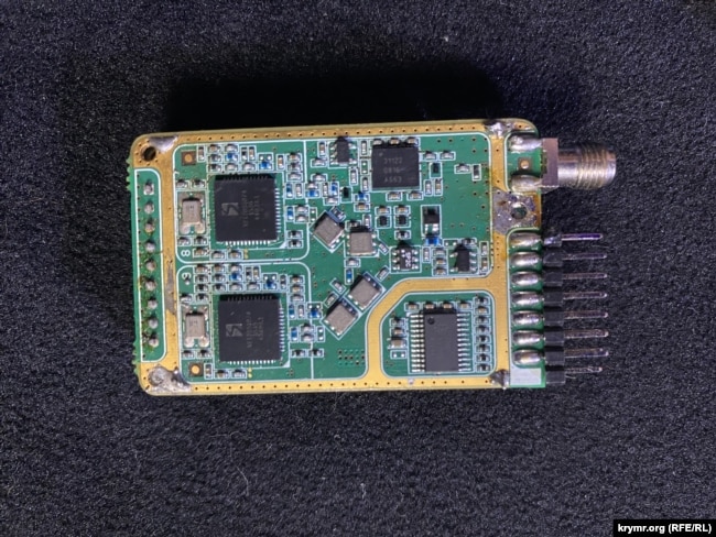 Елемент супутникової навігації із внутрішнього начиння «Ланцета»