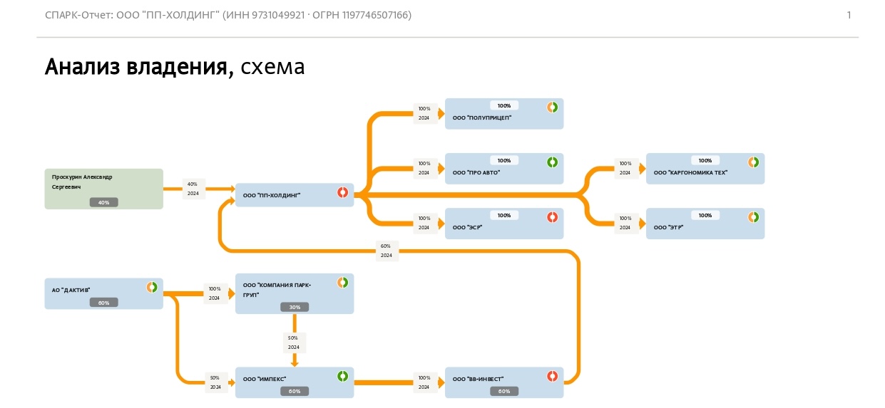  PP-KHOLDING OWNERSHIP STRUCTURE ANALYSIS