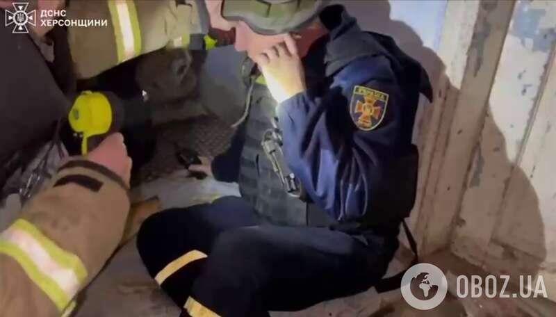 Постраждав один із рятувальників