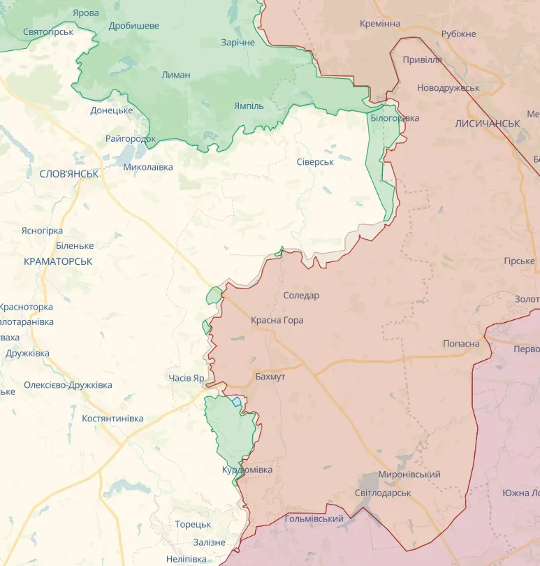 During the day, 88 military clashes took place at the front: the General Staff named the hottest areas. Map dqxikeidqxiqqeant