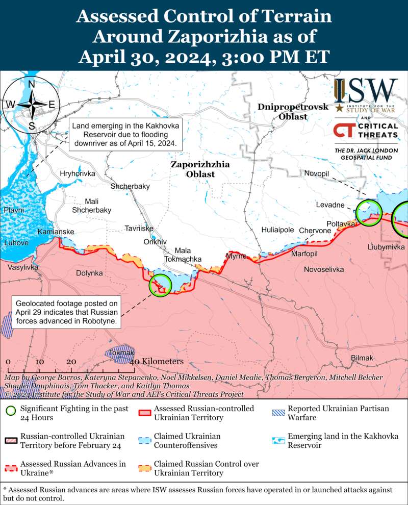 ЗСУ відновили позиції біля Кремінної, росіяни тиснуть в районі Роботиного: карти ISW
