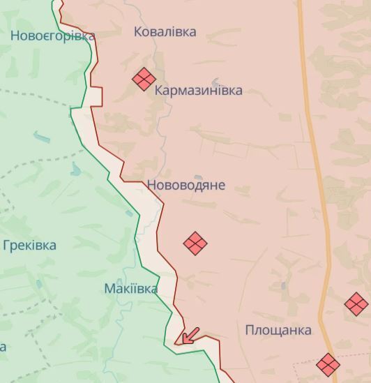 Враг пытается продвигаться по двум направлениям: в ОСУВ dqxikeidqxitkant