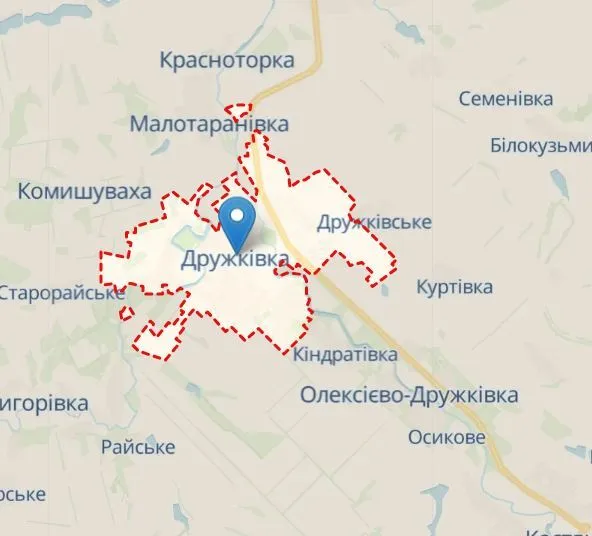 The Russian army struck Druzhkovka and Vremenny Yar: there were casualties and wounded. Photo