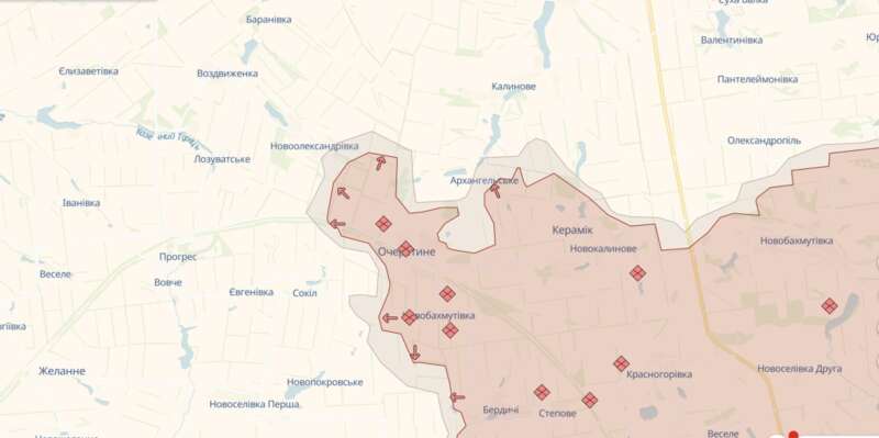 ВС РФ оккупировали село Архангельское в Донецкой области dqxikeidqxitkant