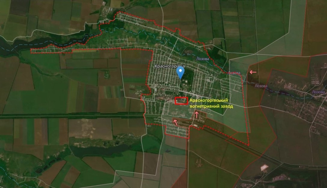 Бои на Донбассе, Красногоровка, 4 мая, огнеупорный завод dqxikeidqxitkant