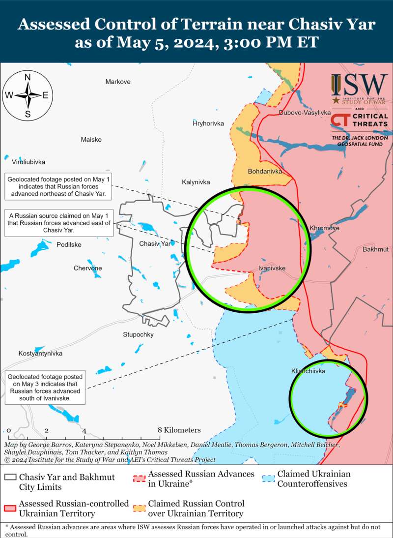 The Ukrainian Armed Forces expanded their positions in Krynki, and the occupiers advanced near Kupyansk: ISW maps