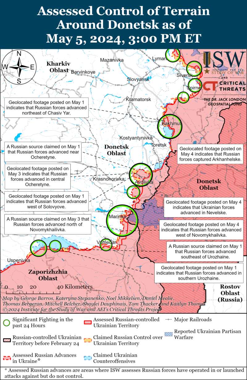The Ukrainian Armed Forces expanded their positions in Krynki, and the occupiers advanced near Kupyansk: ISW maps