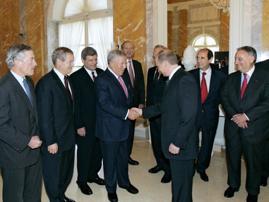 роберт крафт, владимир путін, кільце