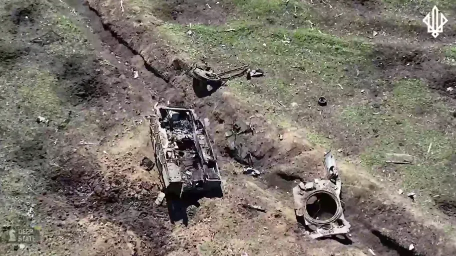 Everything around is littered with the bodies of the occupiers: the defenders of Ukraine showed what Robotino looks like. Video