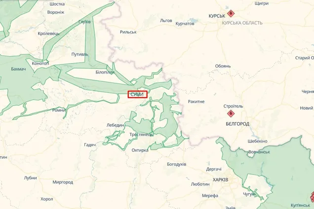 The enemy launched a missile strike on the suburb of Sumy: there is a victim