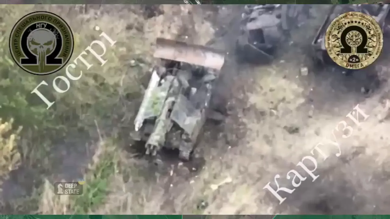 The Ukrainian Armed Forces punished the invaders who wanted to evacuate damaged infantry fighting vehicles in the Kharkov region. Video dqxikeidqxitkant