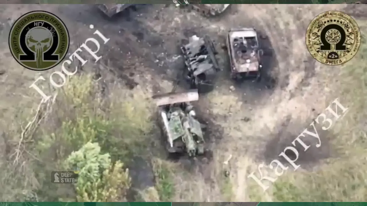 The Ukrainian Armed Forces punished the invaders who wanted to evacuate damaged infantry fighting vehicles in the Kharkov region. Video