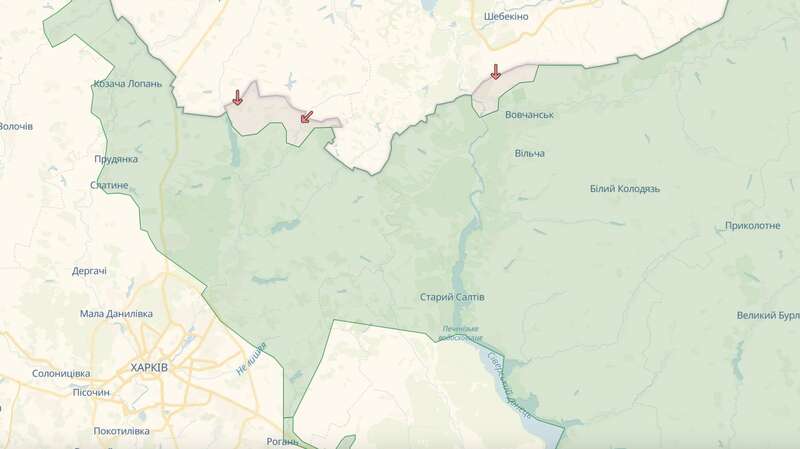 Військова техніка окупантів з’явилася в селі Огірцеве на Харківщині – DeepState