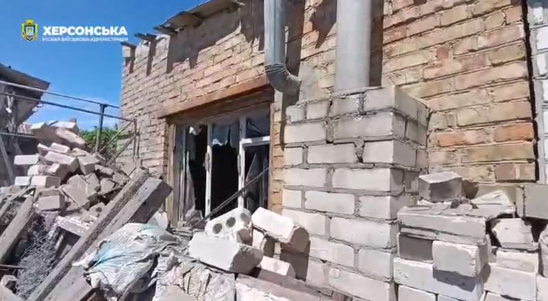 The Russians shelled the Korabelny district of Kherson: residential areas were damaged Video