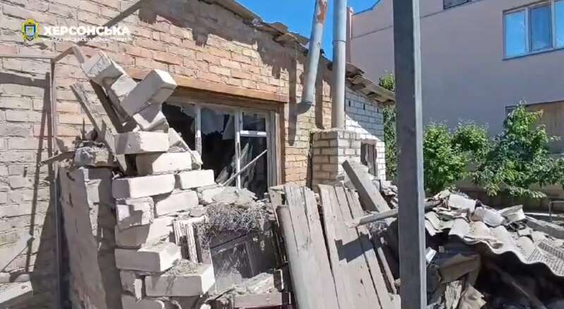 The Russians shelled the Korabelny district of Kherson: residential areas were damaged Video dqxikeidqxiqqeant
