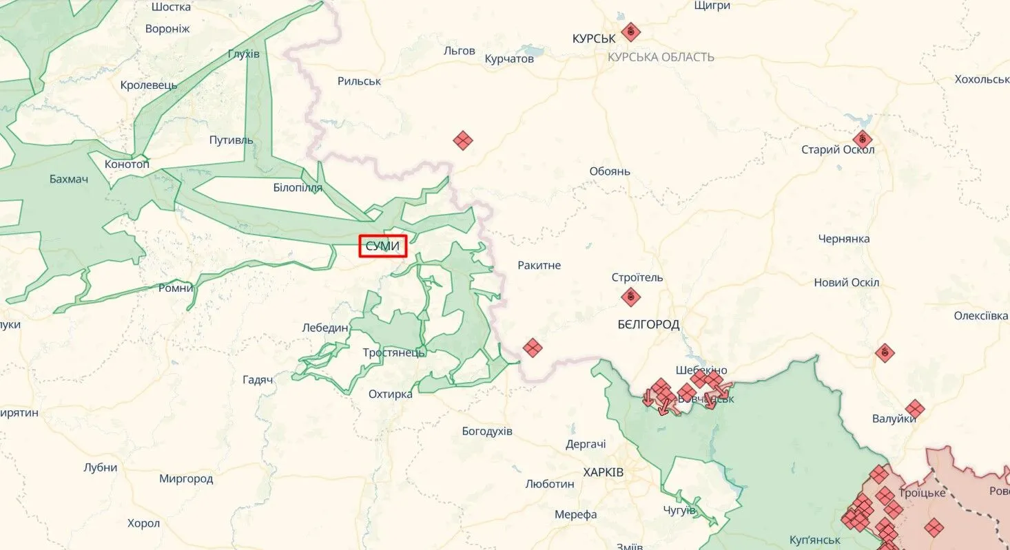 Russian troops carried out more than 210 strikes in the Sumy region: there are dead and wounded