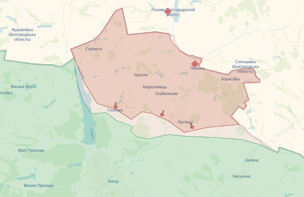 Липці на карті дипстейт 14 травня 2024 dqxikeidqxiqqeant