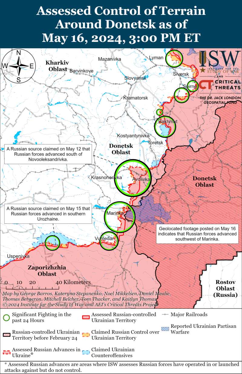 The Ukrainian Armed Forces ousted the enemy from a position near Kupyansk, the Russian Federation is pressing in the Kharkov region: ISW maps