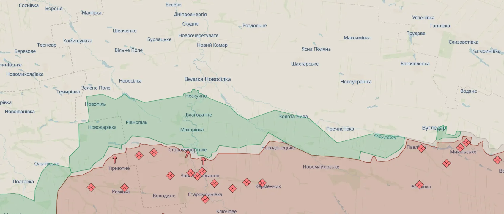 На Харківському напрямку йде бій у районі Стариці, ситуація у Вовчанську контрольована – Генштаб