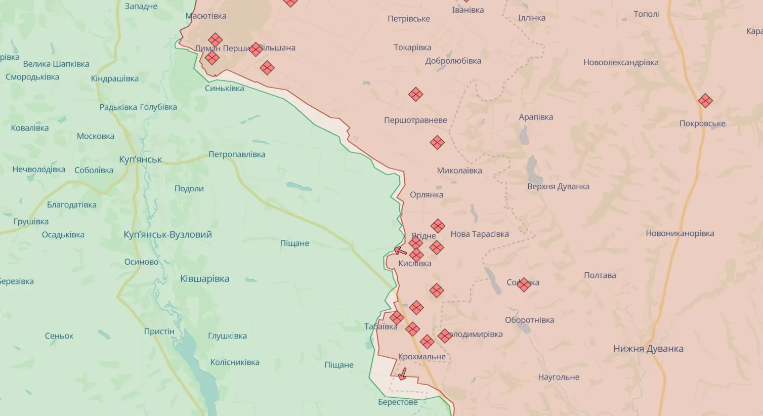 На Харьковском направлении идет бой в районе Старицы, ситуация в Волчанске контролируется - Генштаб