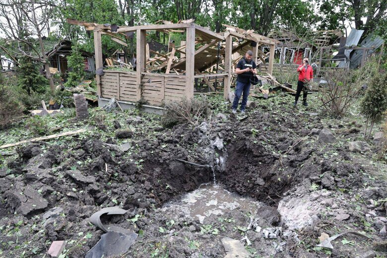 Обстріл передмістя Харкова 19 травня