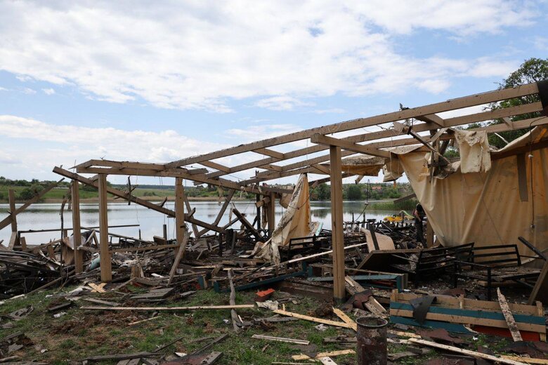 Обстріл передмістя Харкова 19 травня