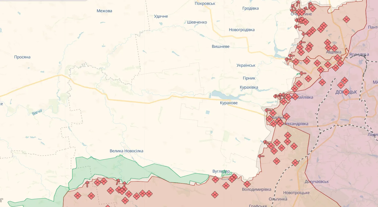 Враг сосредоточился на Купянском и Покровском направлениях: в Генштабе доложили о текущей ситуации на фронте