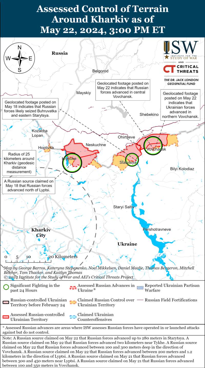 The situation in Volchansk is dynamic, the Ukrainian Armed Forces also have progress: ISW cards dqxikeidqxitkant