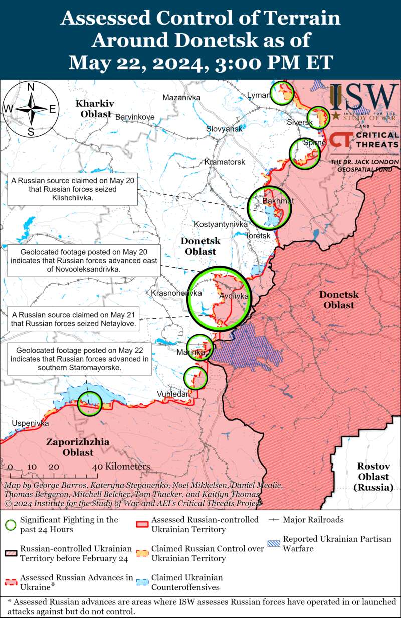 The situation in Volchansk is dynamic, the Ukrainian Armed Forces also have progress: ISW cards