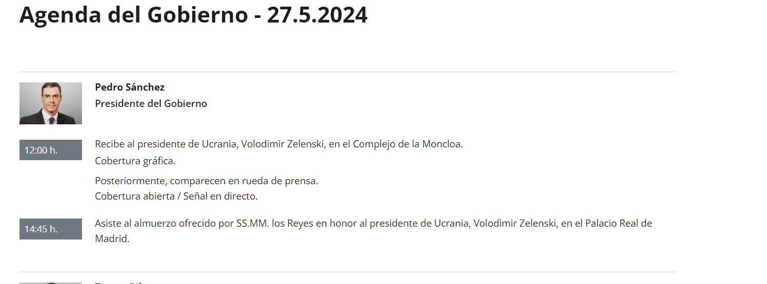 Spain announced a new date for Zelenskys visit dqxikeidqxitkant