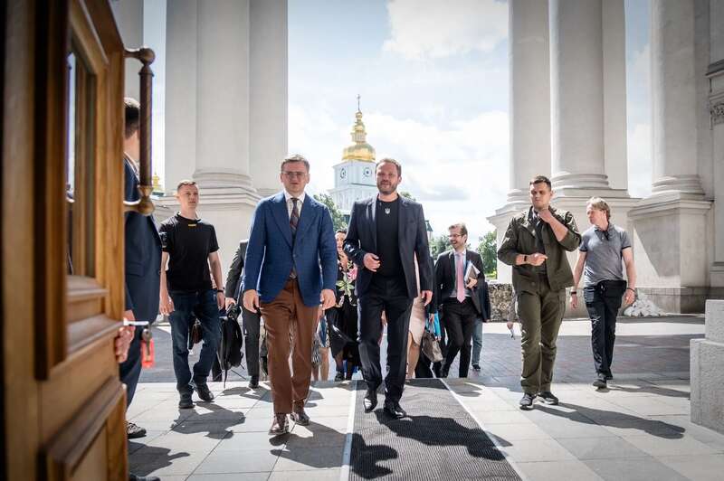 Meeting of the Foreign Ministers of Ukraine and Estonia