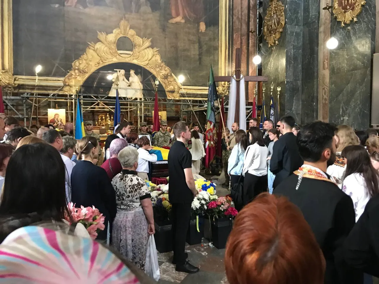 Во Львове простились с боевой медикиней Ириной Цыбух. Фото и видео