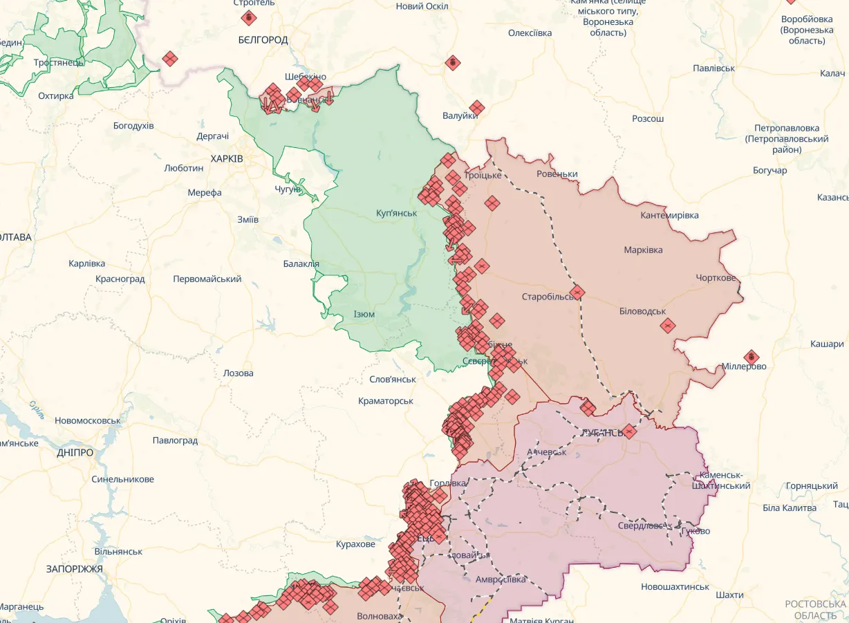 Кількість бойових зіткнень зростає: ЗСУ продовжують виснажувати наступальний потенціал ворога – Генштаб dqxikeidqxiqqeant