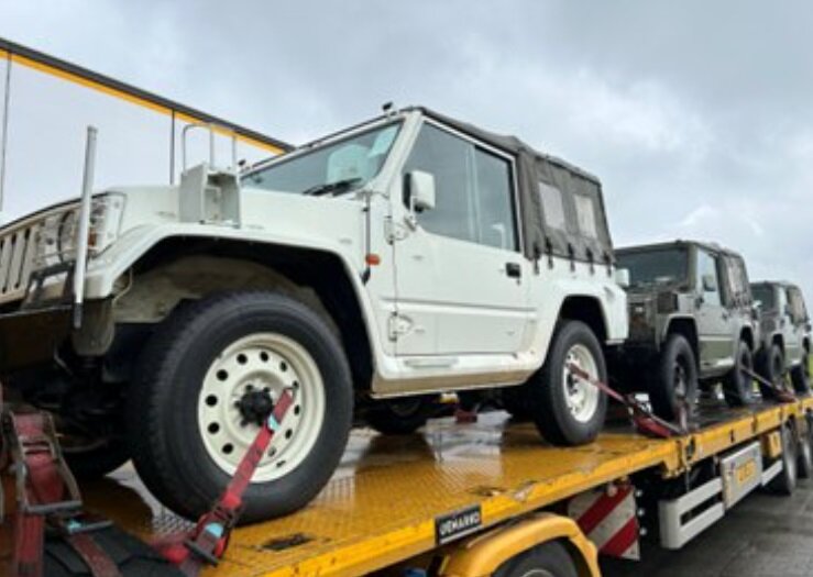 Япония передала Украине 101 автомобиль