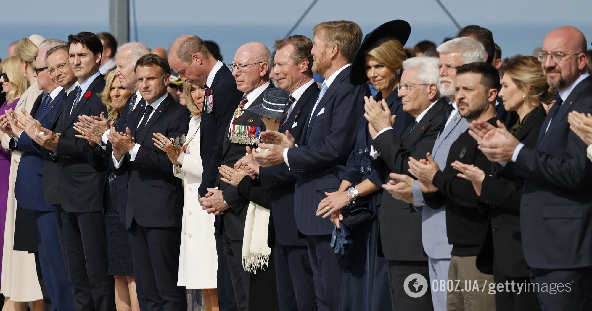 Были три короля, семь президентов, среди которых и Зеленский. Принц Уильям исполнил свою