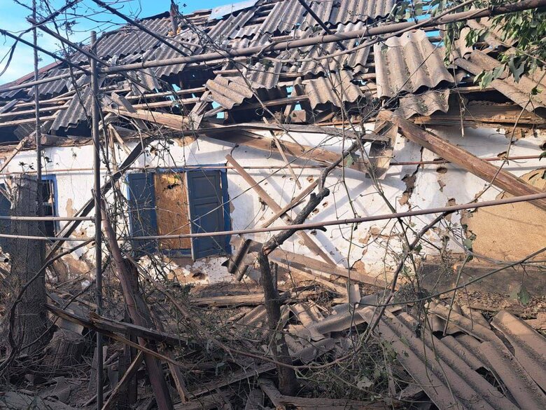 Захватчики в течение дня около десятка раз атаковали Никопольщину