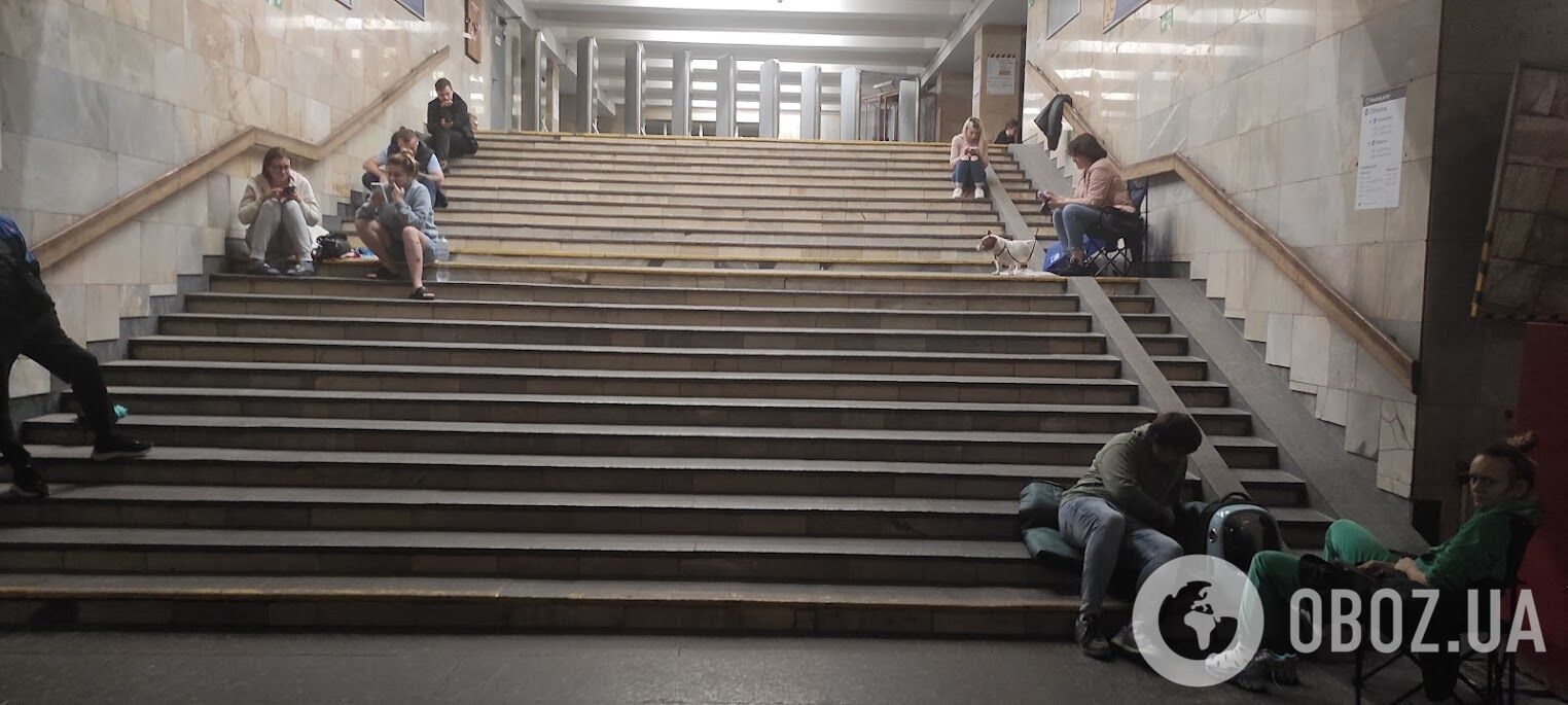 У КМДА розповіли, скільки киян укривалось на станціях столичного метро під час російського обстрілу 12 червня dqxikeidqxiqqeant