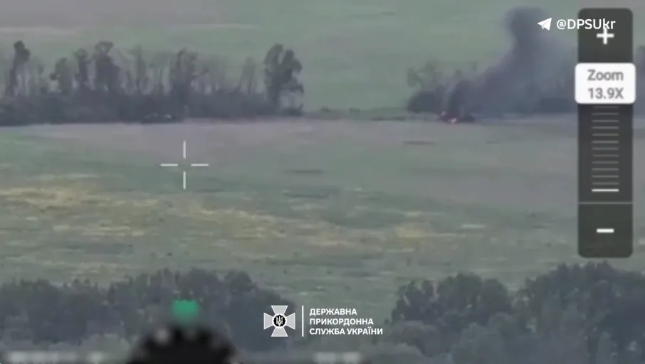 Border guards destroyed two digging machines of the occupiers in the Volchansky direction. Video