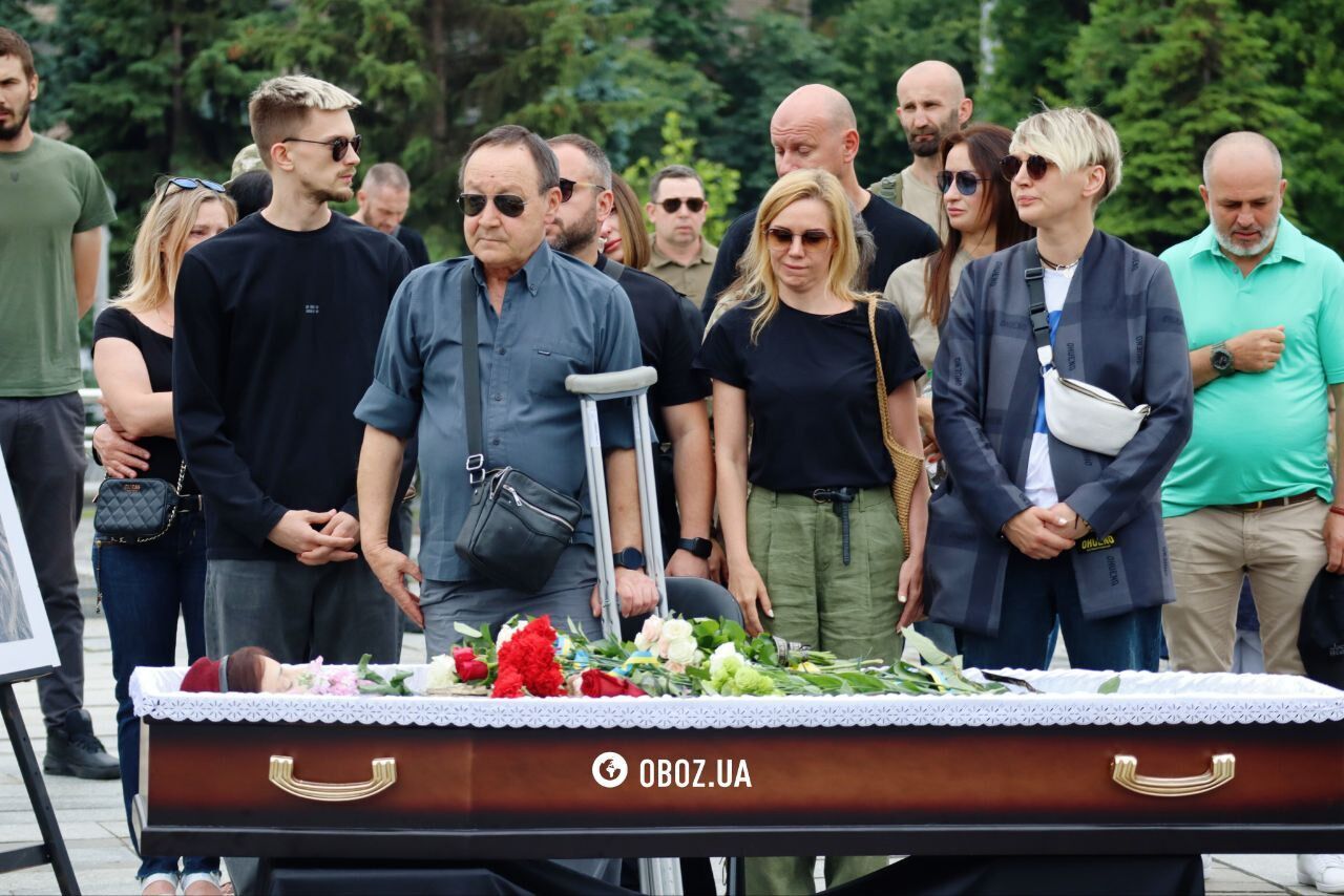 В Киеве попрощались с военнослужащей из Крыма Шурой