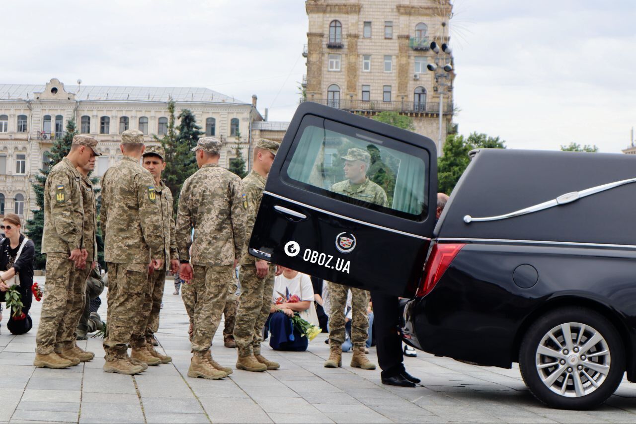 В Киеве попрощались с военнослужащей из Крыма Шурой
