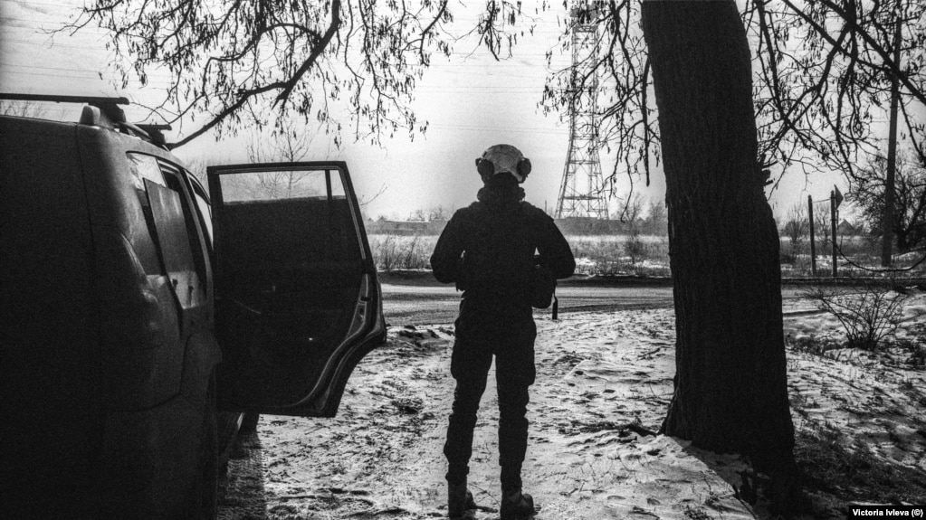 Волонтер-эвакуатор. Дорога на Бахмут, февраль 2023 года