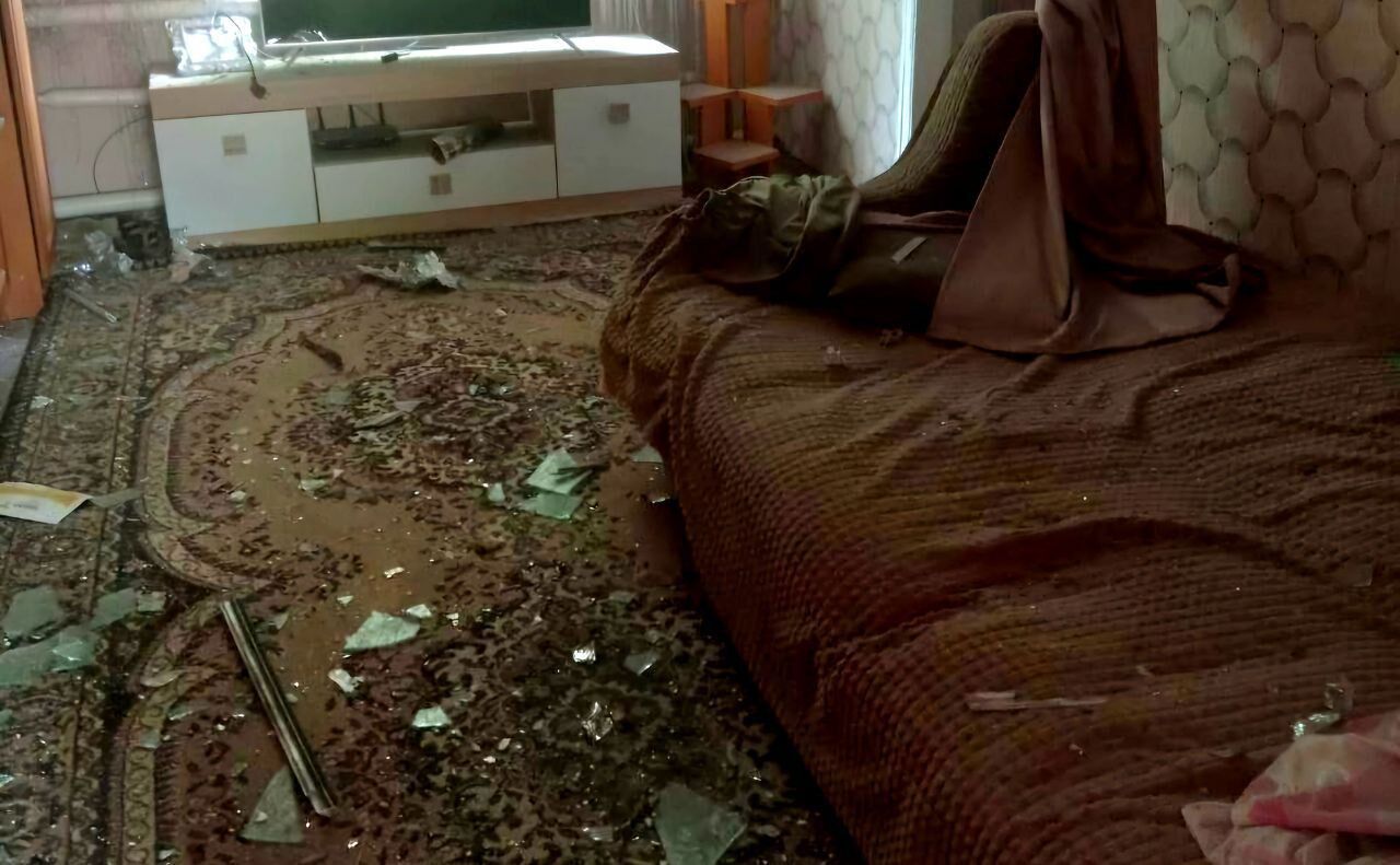 Russian troops attacked the Nikopol region with UAVs and artillery: wounded and destroyed. Photo